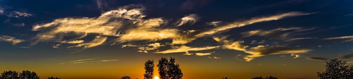 Evening sky at sunset: Newsweek essay by the founder of Soula