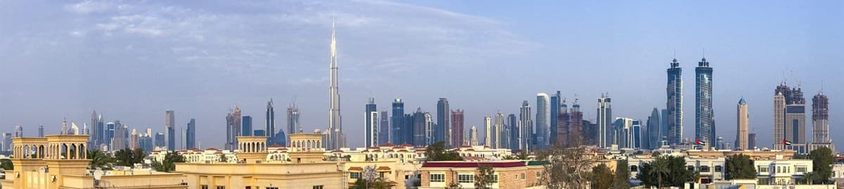 Dubai skyline with the Burj Khalifa: Soula among the EMERGE Challenge winners